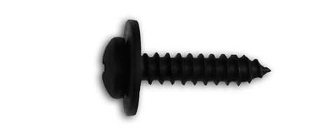 4812 -  #8 x 3/4" with 1/2" Washer Black Phillips SMS