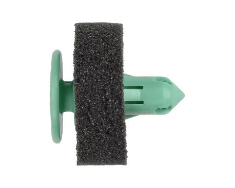 4832 - Trim Panel Retainer GM Green with Foam 8mm