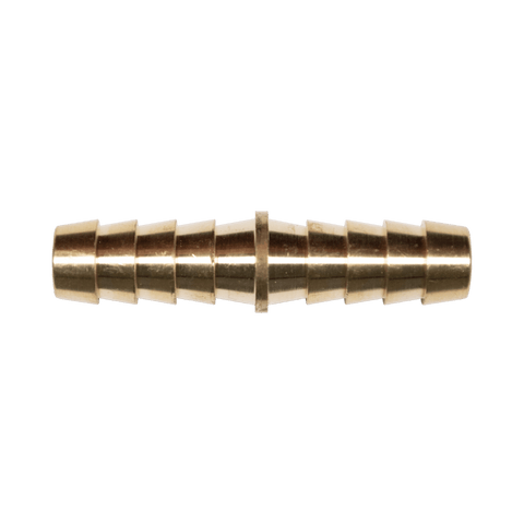 3/8" Brass Barb Straight Connector