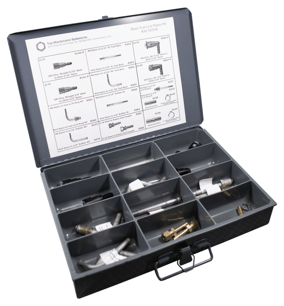 Basic Fuel Line Kit Assortment Tray Maintenance Systems, Inc.