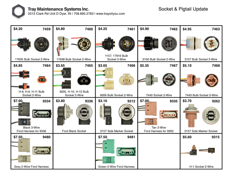 Socket & Pigtail Update Assortment