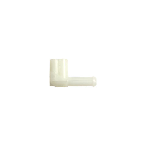 1687 - 3/16" x 5/32" F-Shape Elbow Vacuum Connector