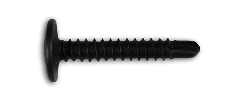3753 -  #8 x 1" Black Phillips Drill Point Screw