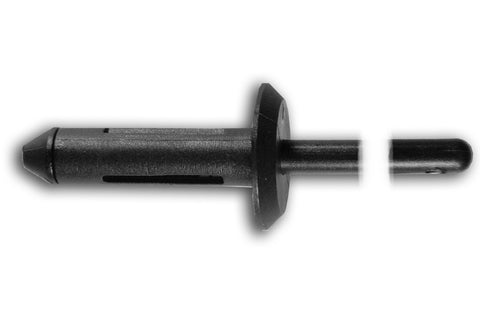 3881 - 5-5.5mm GM Short Black Plastic Rivet