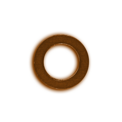 4621 - 6 x 10mm Copper Washer