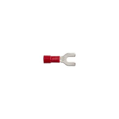 522 - 18-22 Ga Red x #6 Stud Spade Connector