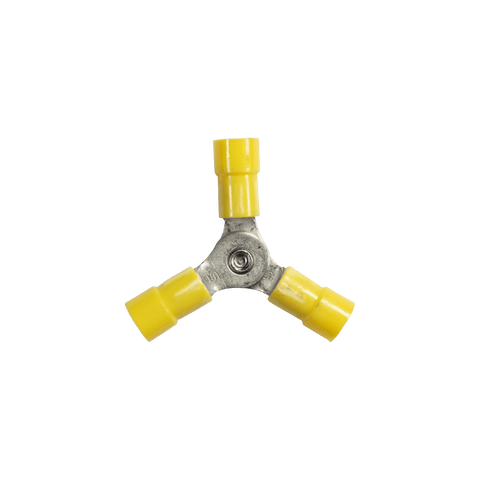 534 - 10-12 Gauge Yellow 3-Way "Y" Connector