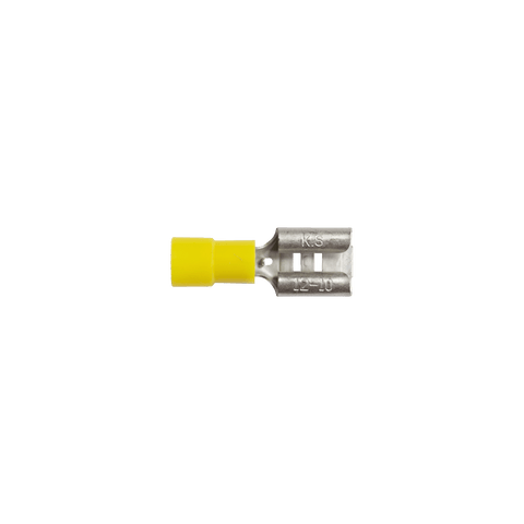 586 - 10-12 Gauge Yellow Female 3/8" Quick Connect