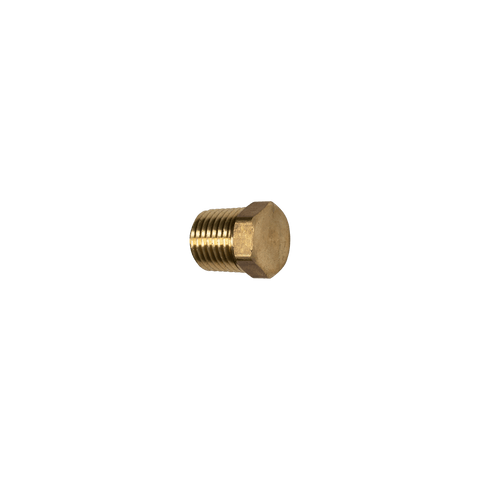 845 - 1/4" Brass Pipe Plug