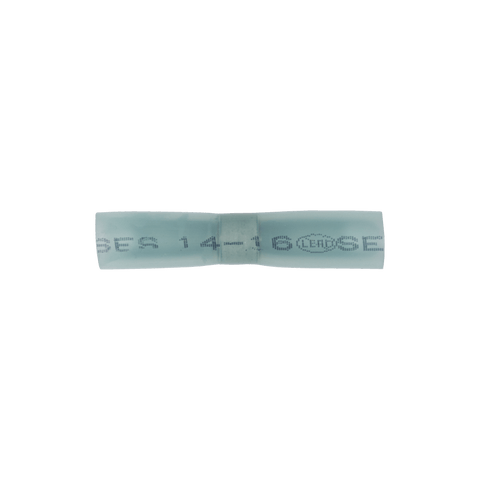 8931 - 14-16 Gauge Blue Solder Shrink Butt Connector