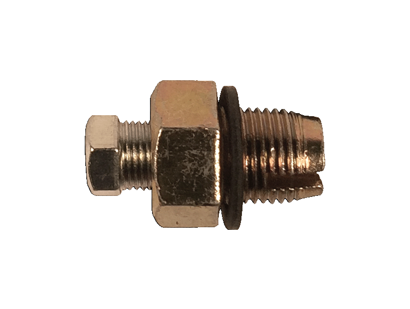 1/2" Double Oversize Piggyback Oil Plug with Gasket