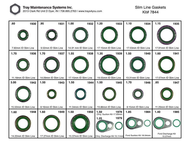 450-Piece Assortment Set Of Aluminum Oil Drain Plug Washers / Gaskets / Sealing Rings