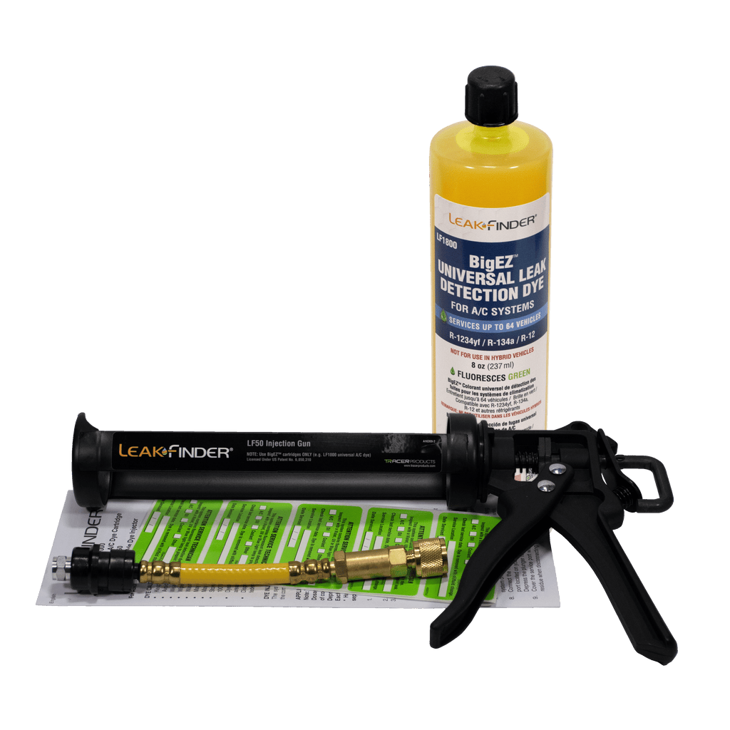 TP-810 - BigEZ Universal A/C Dye Cartridge with Caulk Gun Style TP-810 - BigEZ Universal A/C Dye Cartridge with Caulk Gun Style